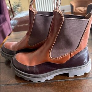 Ecco Two-Tone Grainer Limited Edition Boots -size 36 (6)
